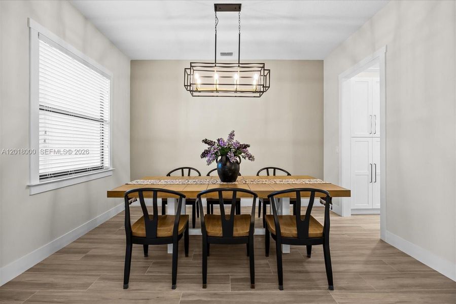 Furnished interior view inside a new home in , Fort Pierce (Image 5).