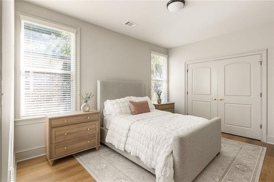 Furnished interior view inside a new home in , Atlanta (Image 17).
