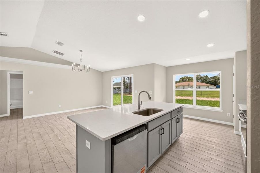 Furnished interior view inside a new home in , Ocala (Image 7).