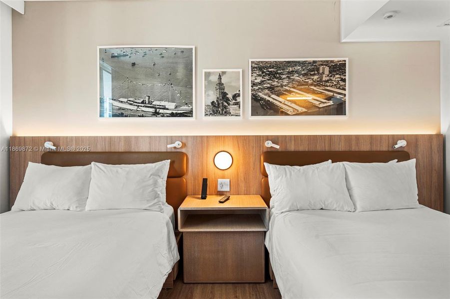 Furnished interior view inside a new home in , Miami (Image 4).