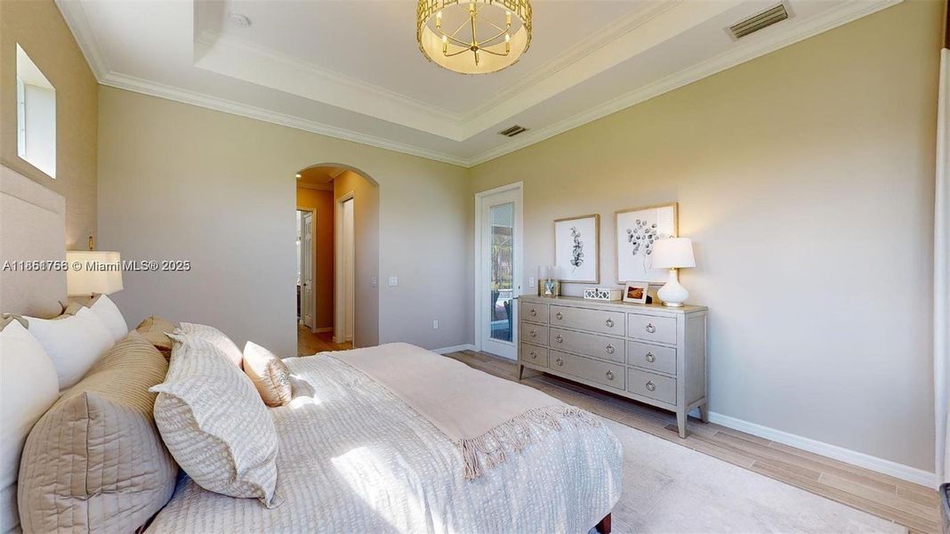 Furnished interior view inside a new home in , Immokalee (Image 49).