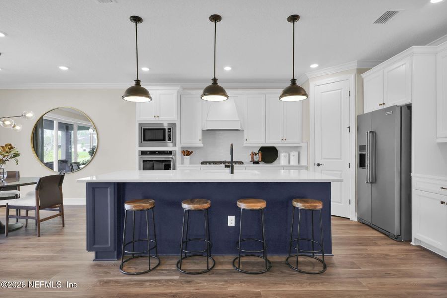 Furnished interior view inside a new home in Double Branch, Middleburg (Image 5).