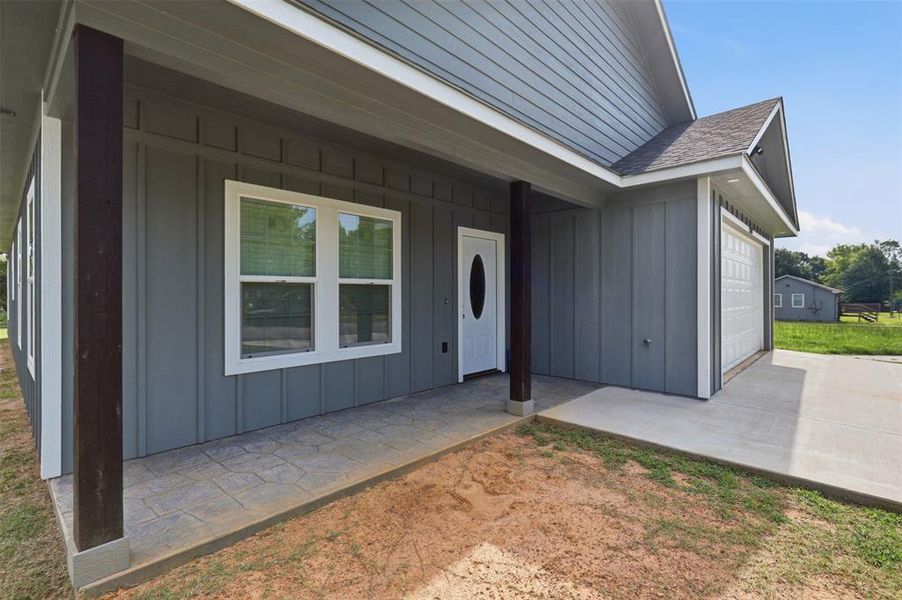 Exterior details and patio area of a home in , Mount Pleasant (Image 3).