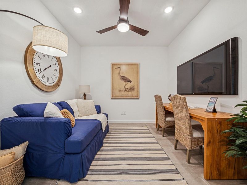 Convenient home office (*Photo not of actual home and used for illustration purposes only.)