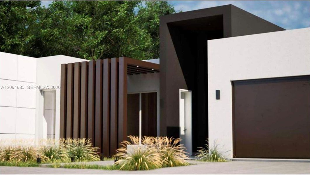 Front exterior of a new home in , Parkland, FL, highlighting curb appeal (Image 8).
