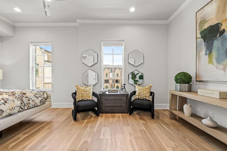 Image of model home with similar floorplan. Image of model home with similar floorplan.