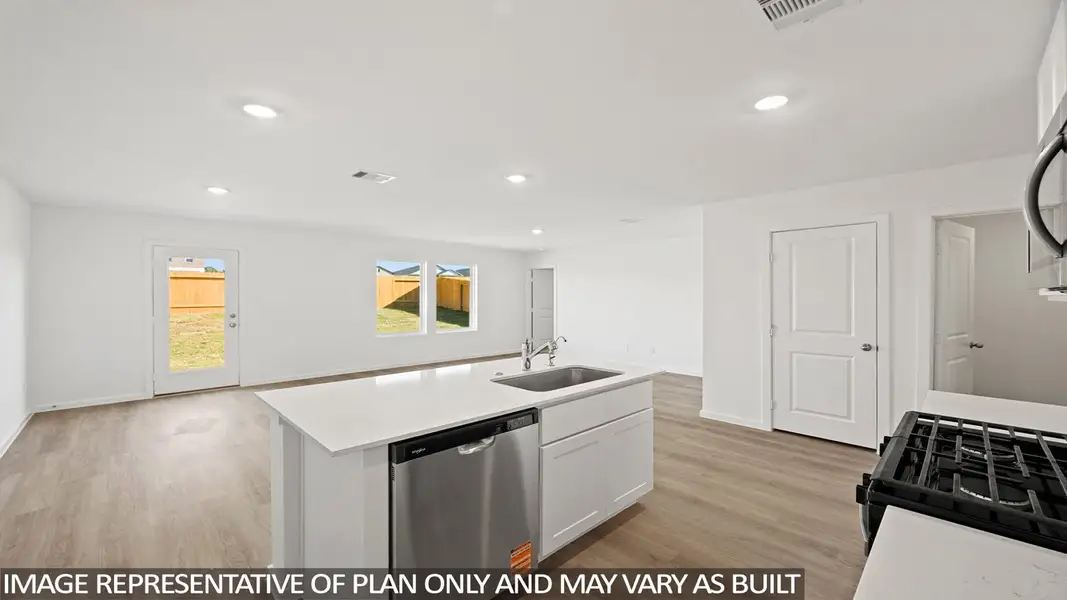 Furnished interior view inside a new home in Eastern Wells, Jarrell (Image 4).