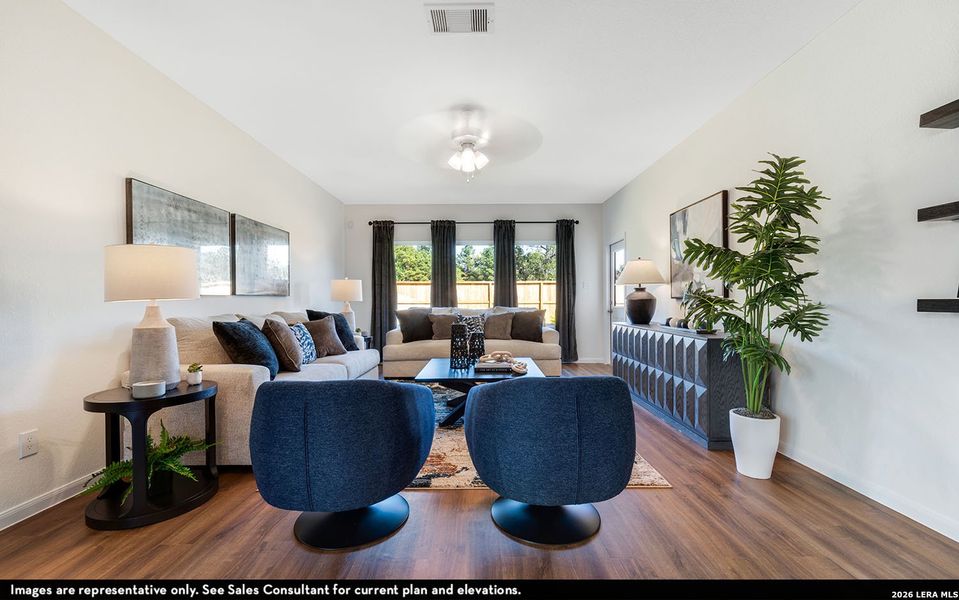 Furnished interior view inside a new home in Garden Grove, San Antonio (Image 19).