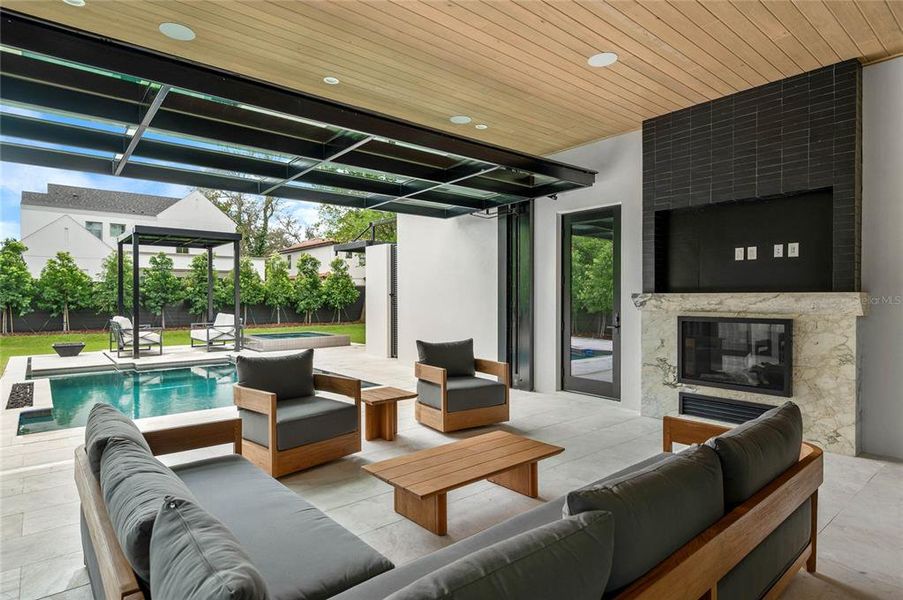 Exterior details and patio area of a home in , Winter Park (Image 30).