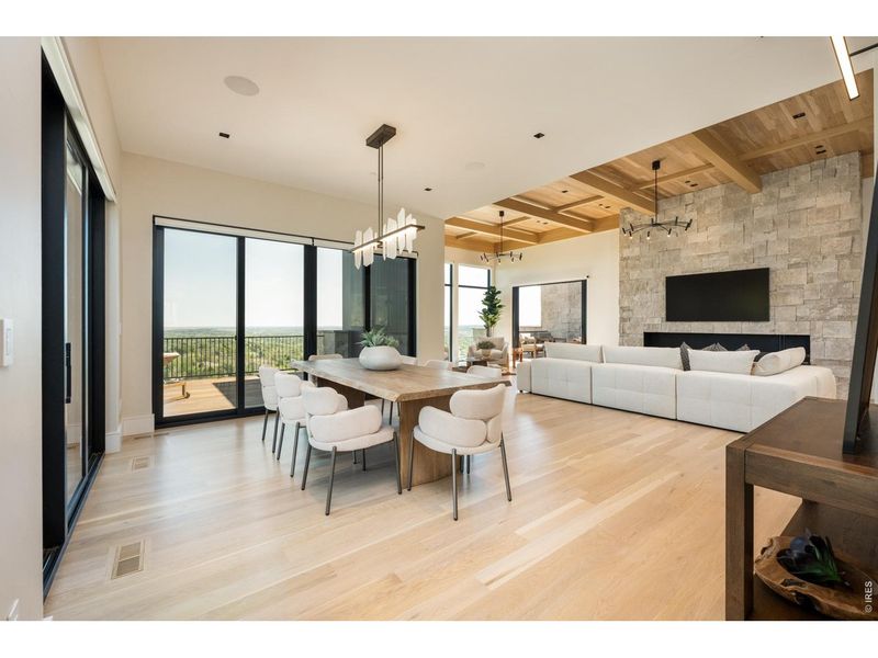 Furnished interior view inside a new home in , Boulder (Image 19).