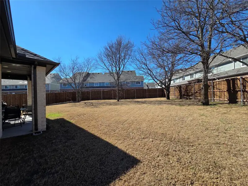 Exterior details and patio area of a home in , Wylie (Image 22).