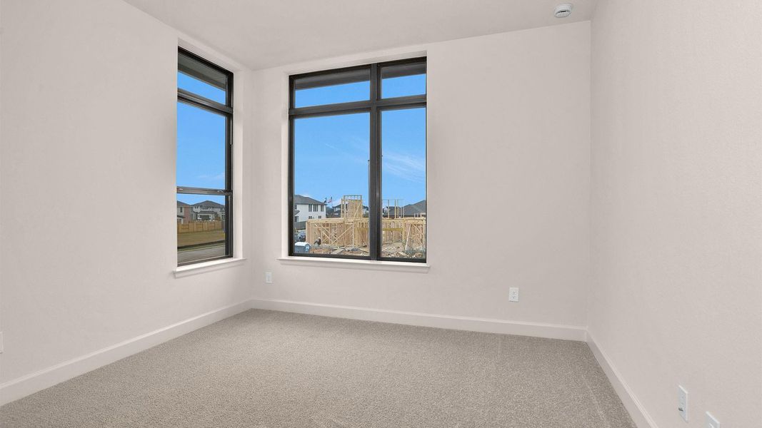 Spacious, unfurnished interior of a new home in Sienna, Missouri City (Image 9). Spacious, unfurnished interior of a new home in Sienna, Missouri City (Image 9).