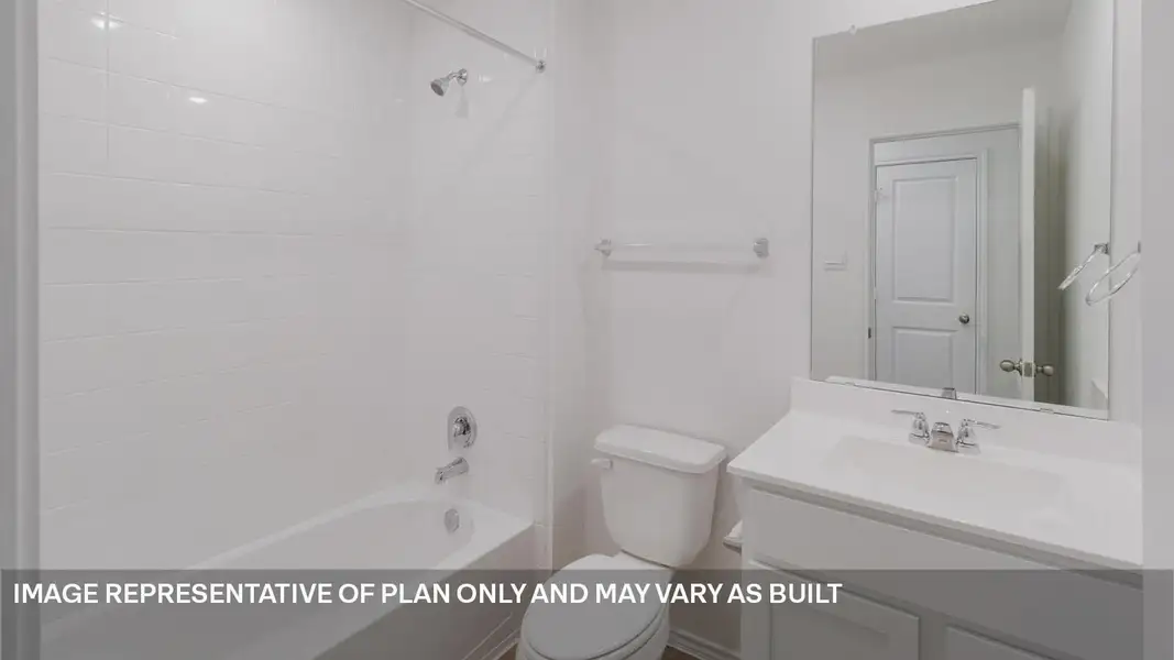 Furnished interior view inside a new home in Valverde, Bastrop (Image 4).