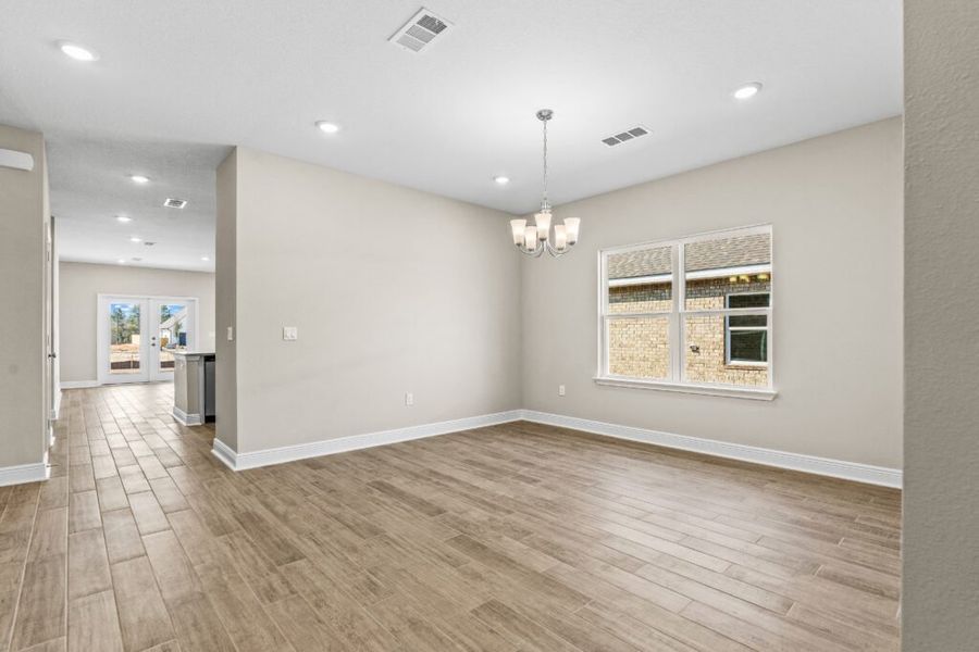 Spacious, unfurnished interior of a new home in Natureview, Freeport (Image 27). Spacious, unfurnished interior of a new home in Natureview, Freeport (Image 27).