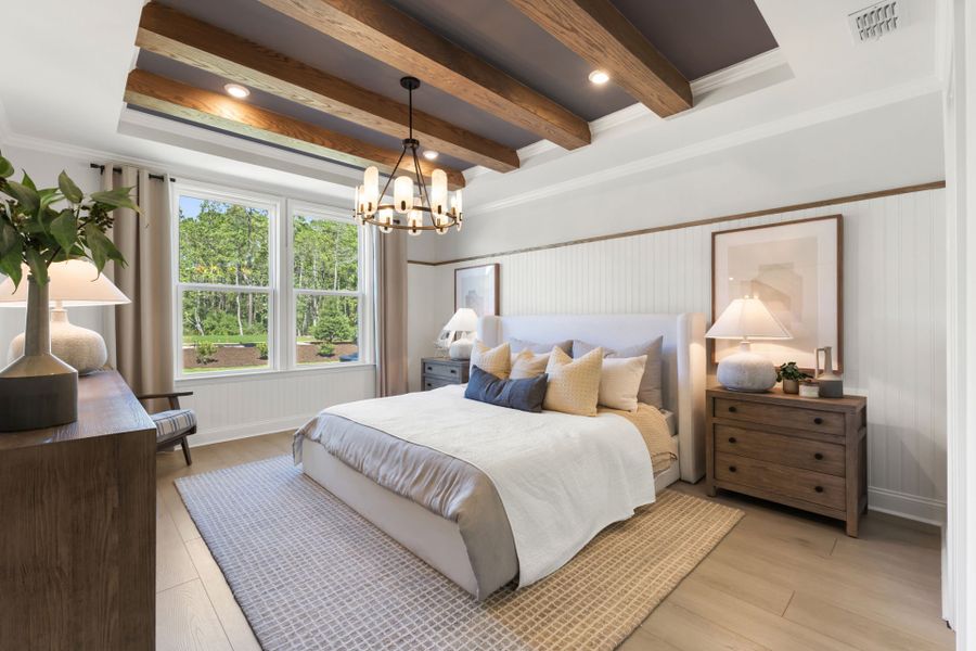 Representative furnished interior of a home built from the Palmary by Del Webb in Del Webb Ocean Isle Beach, Shallotte (Image 29).