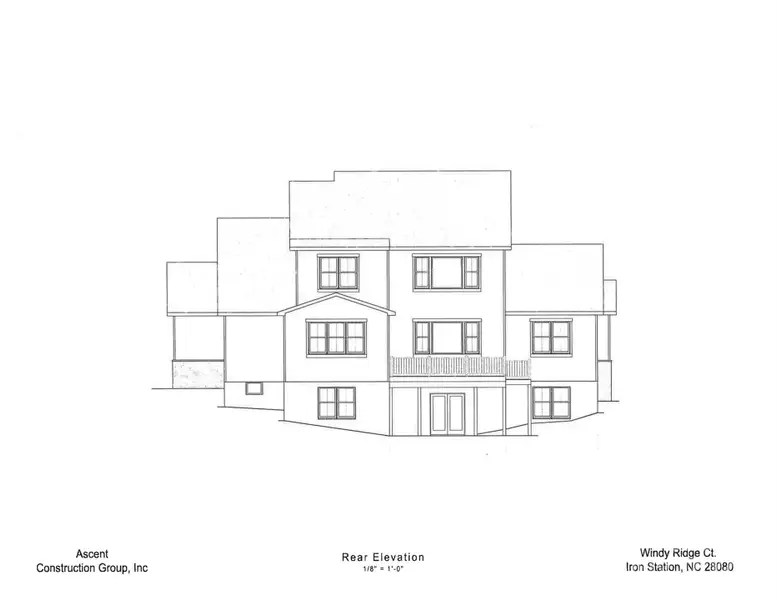 Exterior rendering of this home design in , Iron Station, NC (Image 2). Exterior rendering of this home design in , Iron Station, NC (Image 2).