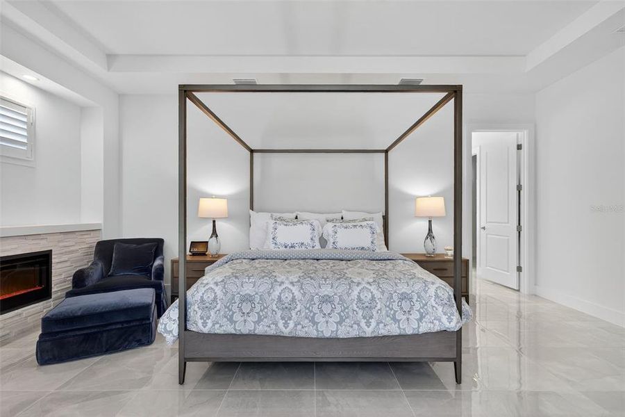 Furnished interior view inside a new home in Aqua Single Family Homes, Bradenton (Image 27).