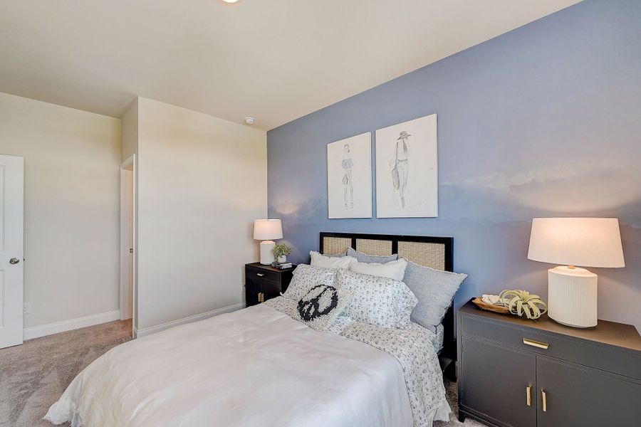 Furnished interior view inside a new home in Nichols Farm, Dacula (Image 40).