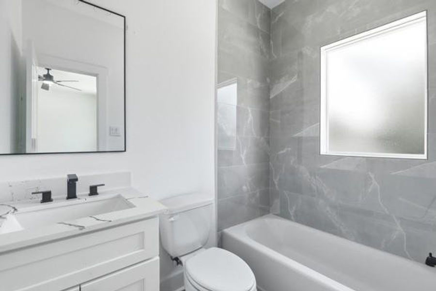 Furnished interior view inside a new home in , Houston (Image 10).