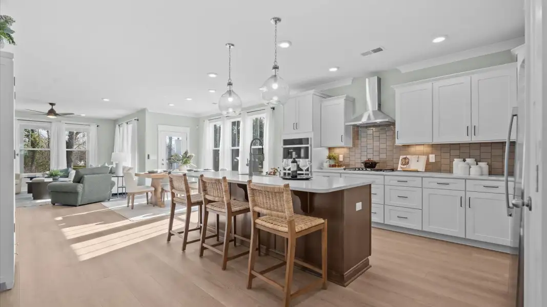 Furnished interior view inside a new home in Robert's Farm, Greenville (Image 6).