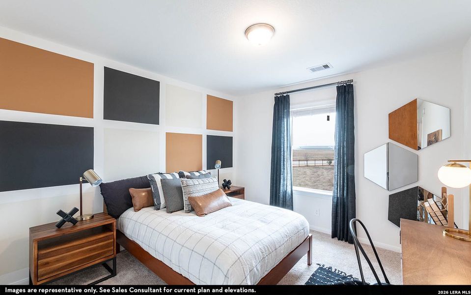 Furnished interior view inside a new home in Willow View, Converse (Image 10).