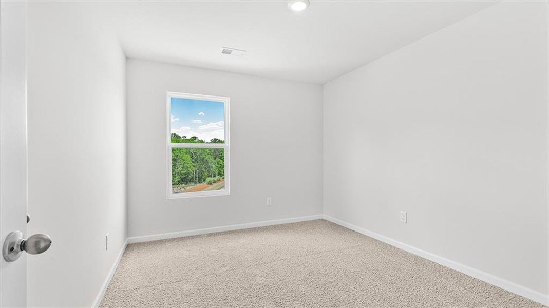 Spacious, unfurnished interior of a new home in Echo Glen, Stockbridge (Image 31). Spacious, unfurnished interior of a new home in Echo Glen, Stockbridge (Image 31).