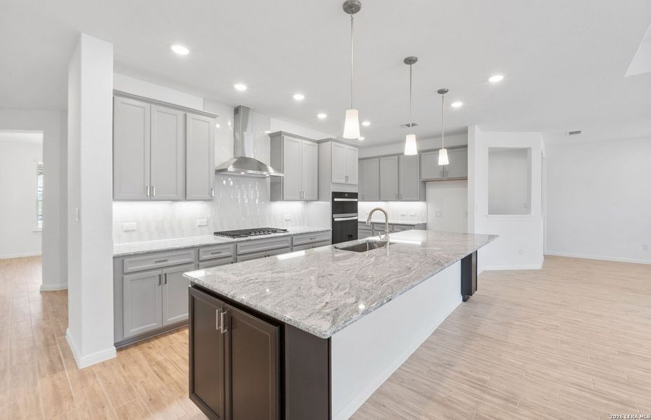 Furnished interior view inside a new home in Davis Ranch, San Antonio (Image 19).