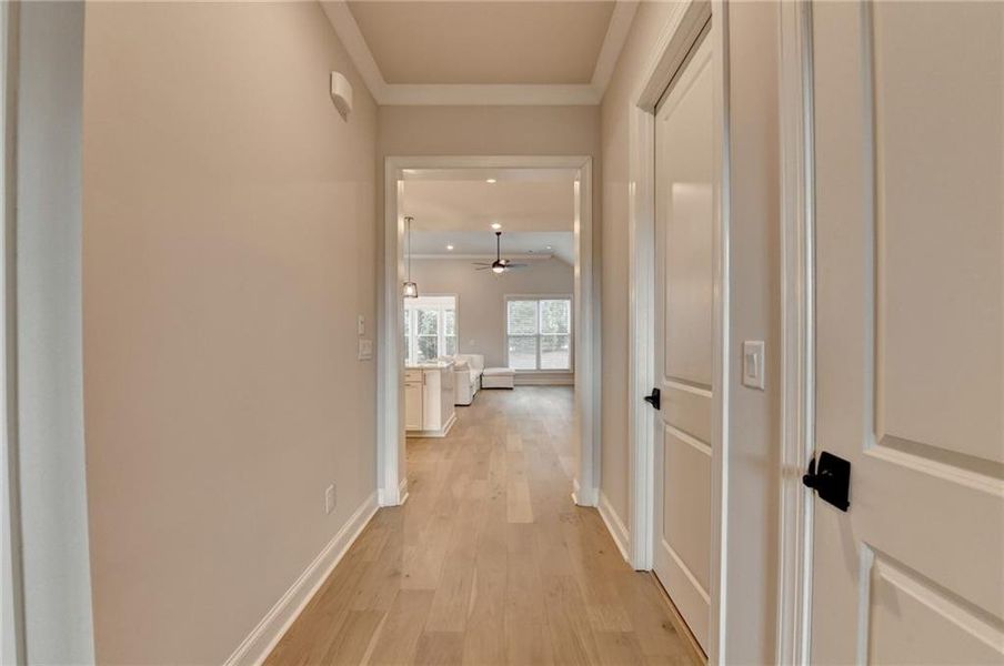 Spacious, unfurnished interior of a new home in Ellington Townhomes, Suwanee (Image 21).