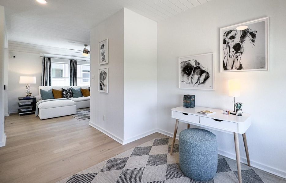 Furnished interior view inside a new home in Riceland, Mont Belvieu (Image 34).