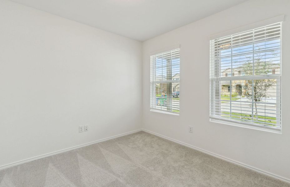 Representative unfurnished interior of a home built from the Dinero by Centex in Arboretum Estates, Terrell (Image 18). Representative unfurnished interior of a home built from the Dinero by Centex in Arboretum Estates, Terrell (Image 18).