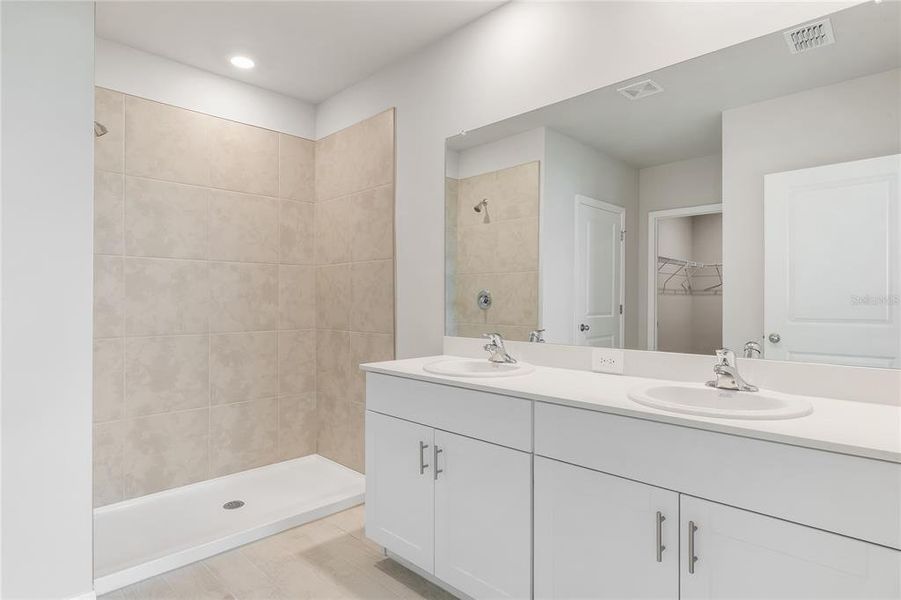 Furnished interior view inside a new home in Burnt Store Village, Punta Gorda (Image 8). Furnished interior view inside a new home in Burnt Store Village, Punta Gorda (Image 8).