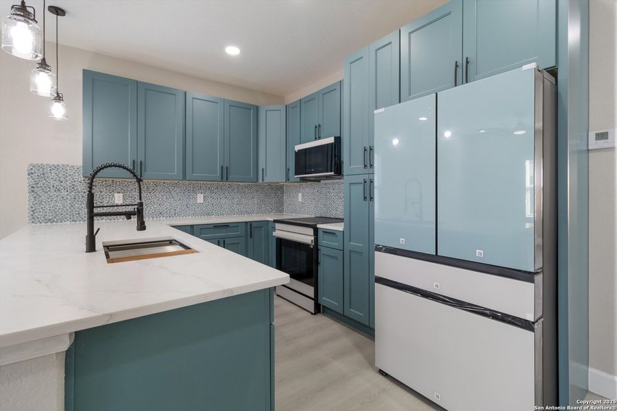 Furnished interior view inside a new home in , San Antonio (Image 6). Furnished interior view inside a new home in , San Antonio (Image 6).