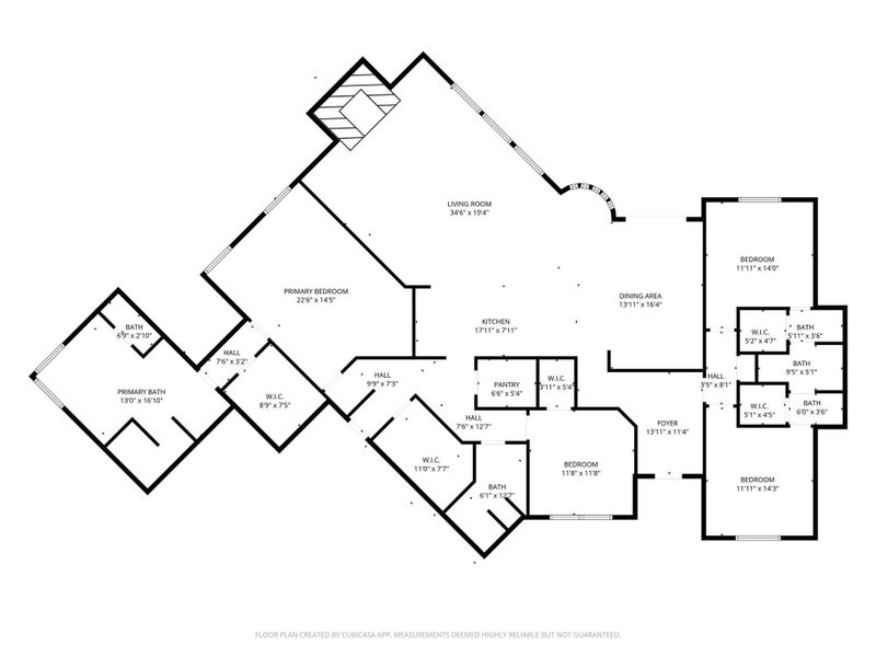 2D floor plan layout of this home in , Bryan, TX (Image 6).