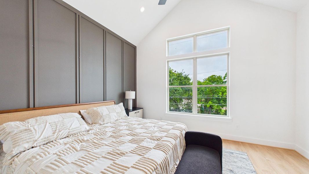 Furnished interior view inside a new home in , Houston (Image 12).