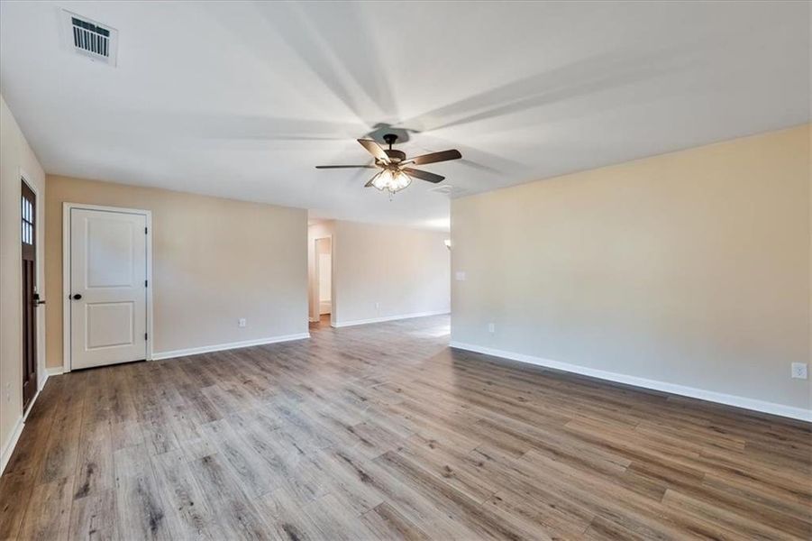 Spacious, unfurnished interior of a new home in , Rockmart (Image 27).