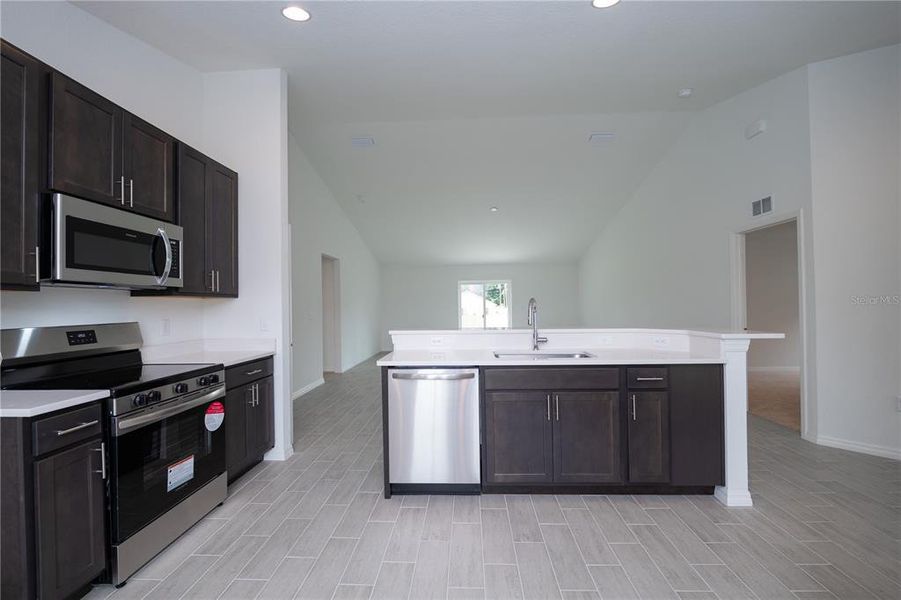 Furnished interior view inside a new home in , Frostproof (Image 5).