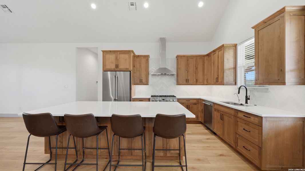 Furnished interior view inside a new home in , Seguin (Image 26).