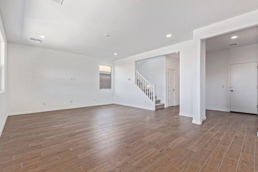 Representative unfurnished interior of a home built from the Evergreen by Taylor Morrison in Lucero Discovery Collection, Goodyear (Image 16).