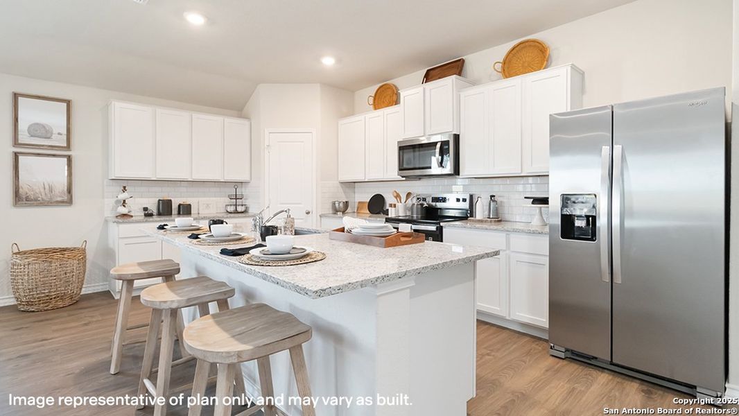 Furnished interior view inside a new home in Riverstone at Westpointe, San Antonio (Image 5).