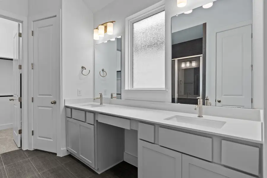 Primary Bath retreat with dual vanities