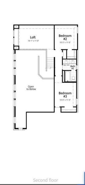 London floor plan floor 2