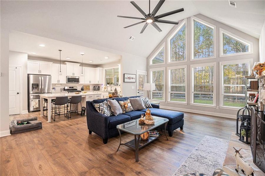 Furnished interior view inside a new home in Stratford, Kingston (Image 7).