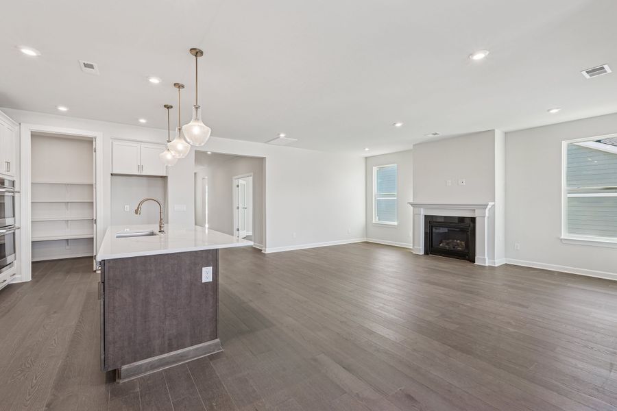 Spacious, unfurnished interior of a new home in Altis At Serenity | A 55+ Community, Fuquay Varina (Image 13).