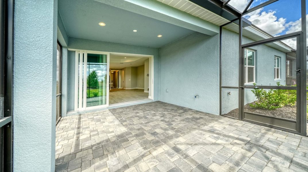 Exterior details and patio area of a home in Palm Grove, Lakewood Ranch (Image 21). Exterior details and patio area of a home in Palm Grove, Lakewood Ranch (Image 21).