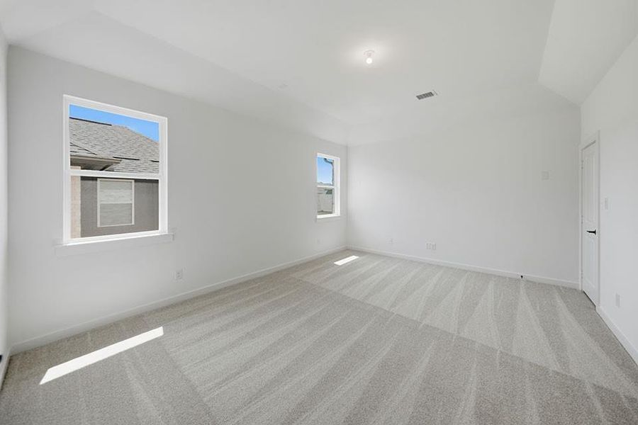Spacious, unfurnished interior of a new home in Light Farms Brenham - 40' Lots, Celina (Image 32).