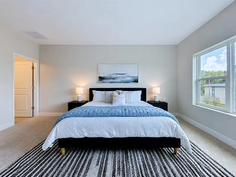 Furnished interior view inside a new home in , Seminole (Image 3).