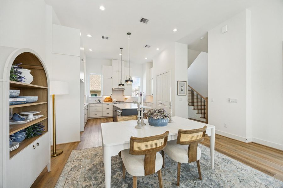 The extremely tall ceilings and hardwoods throughout your main living floors, create a beautiful space to enjoy. The extremely tall ceilings and hardwoods throughout your main living floors, create a beautiful space to enjoy.