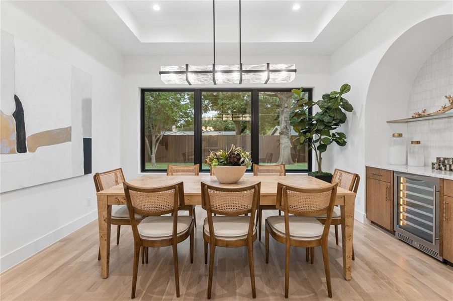 Furnished interior view inside a new home in , Dallas (Image 31).