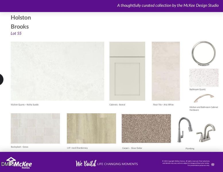 Lot 55 Brooks Design Selections