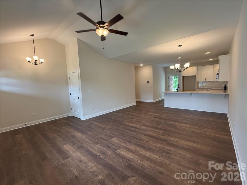 Neutral paint and wide open space!